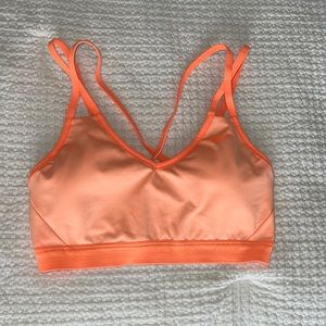 Nike Sports Bra Size M Bright Orange (Go Vols!)